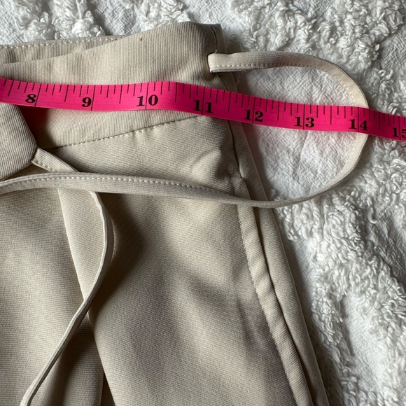 Commence Tie Waist Flowy Wide Leg Dress Pants size x small - Picture 7 of 9